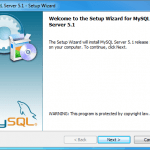 installing and configuring mysql 1