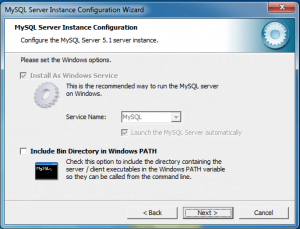 installing and configuring mysql 16