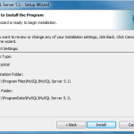 installing and configuring mysql 3